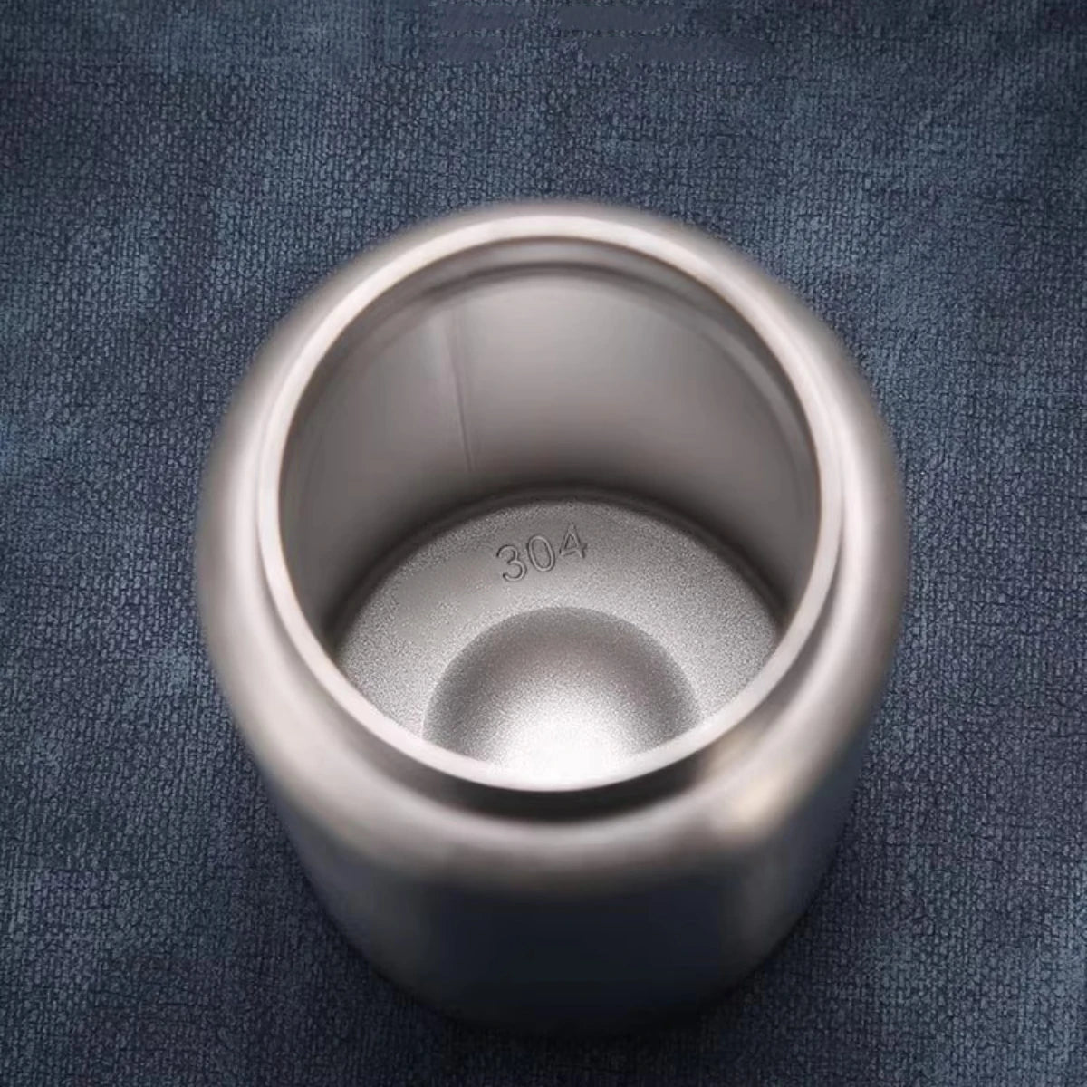 1pc Large Capacity Stainless Steel Sport Water Bottle Single-layer Rugged Water Cup Metal Bottle Drinkware Camping Sports Gym