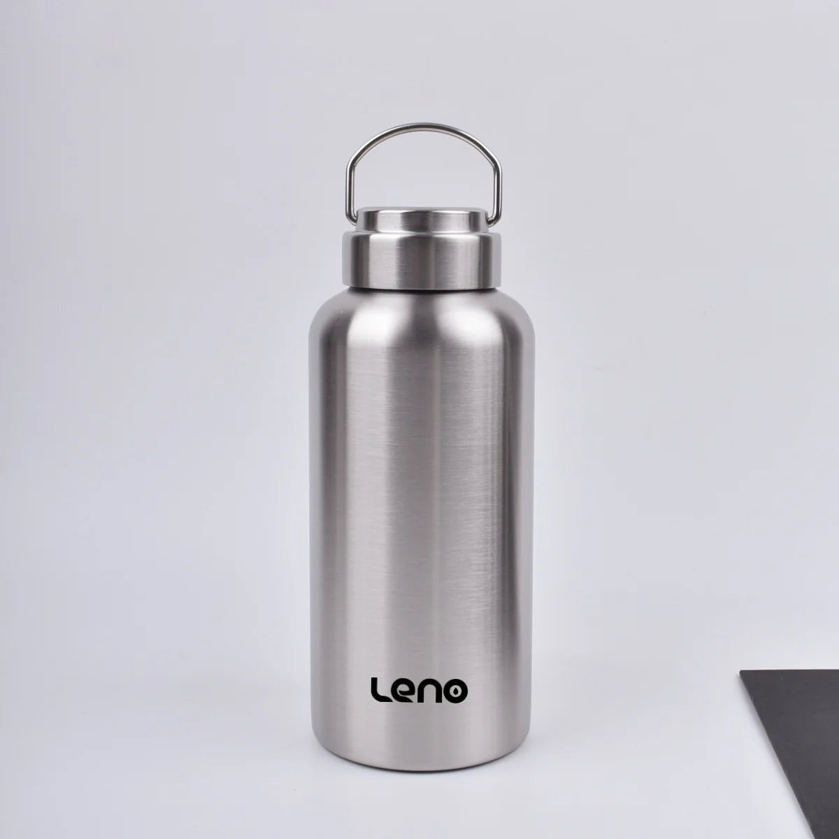 1pc Large Capacity Stainless Steel Sport Water Bottle Single-layer Rugged Water Cup Metal Bottle Drinkware Camping Sports Gym