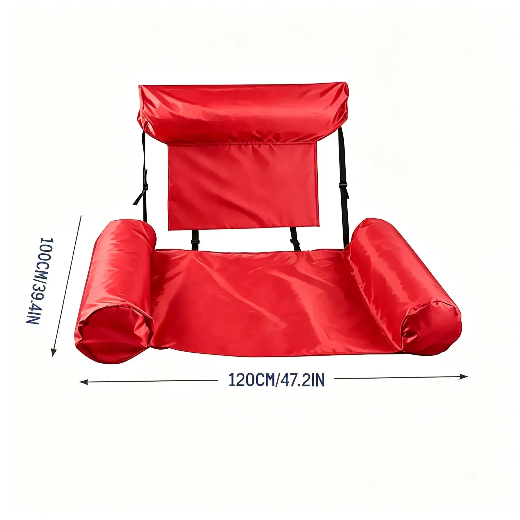 Portable Adult Lounger Inflatable Floating Mattress for Pool, Beach, Swimming Durable Comfortable Float