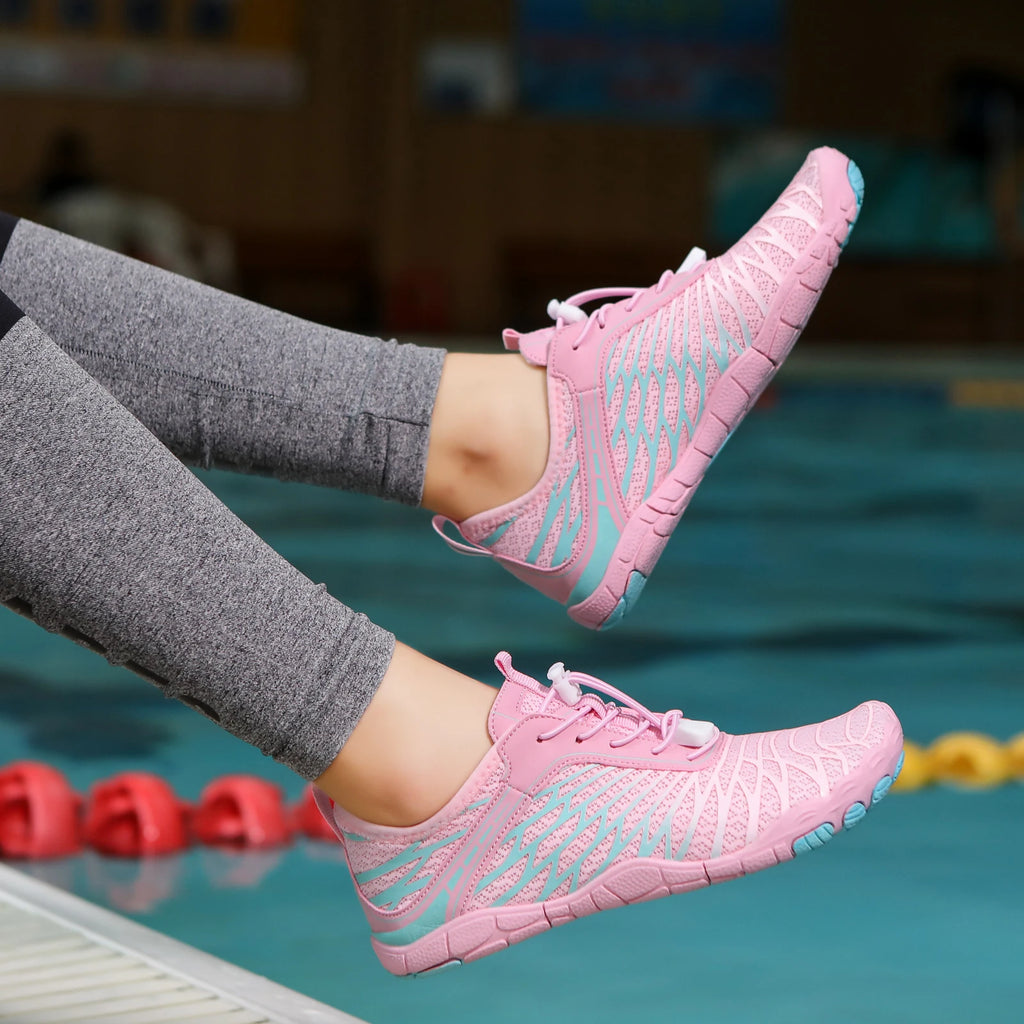 Couple Summer Beach Anti-Slip New Quick-Dry Swimming Wading Breathable Aqua Shoes