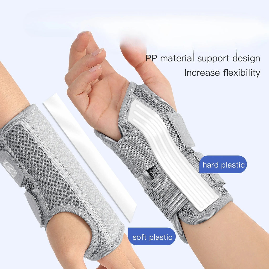 Wrist Brace for Carpal Tunnel Support with Splints Hand Support for Arthritis Tendonitis Sprain Injuries Wrist Pain 1PC Left /Right available
