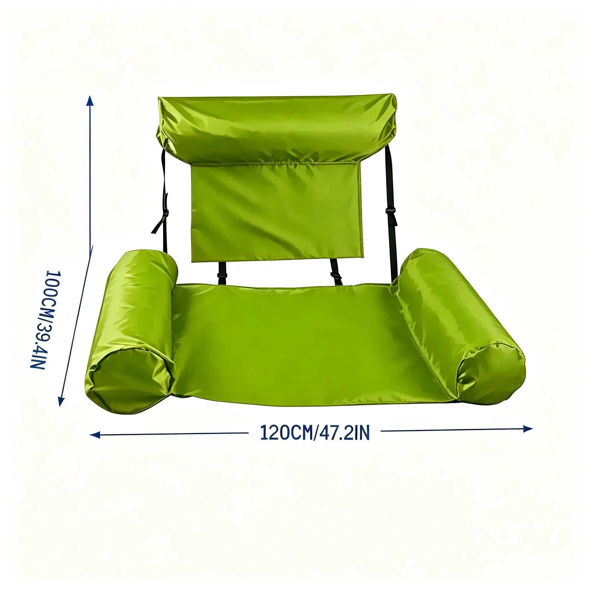 Portable Adult Lounger Inflatable Floating Mattress for Pool, Beach, Swimming Durable Comfortable Float