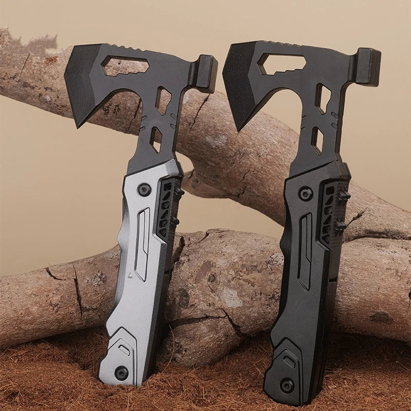 Outdoor Multifunctional Tool Axe Hammer Folding  Survival Hammer Head Wrench