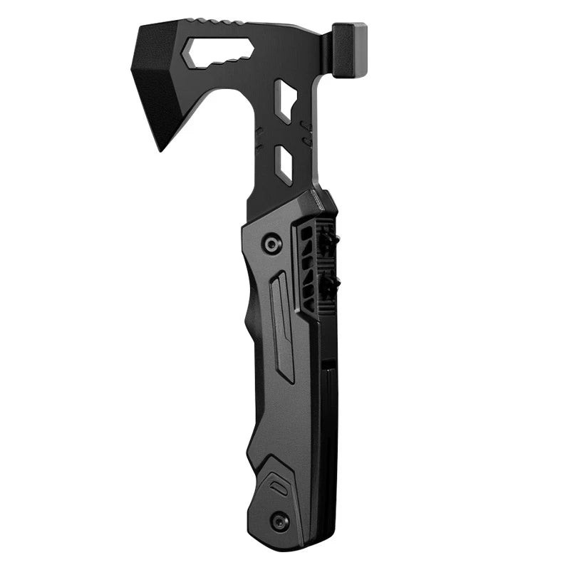 Outdoor Multifunctional Tool Axe Hammer Folding  Survival Hammer Head Wrench