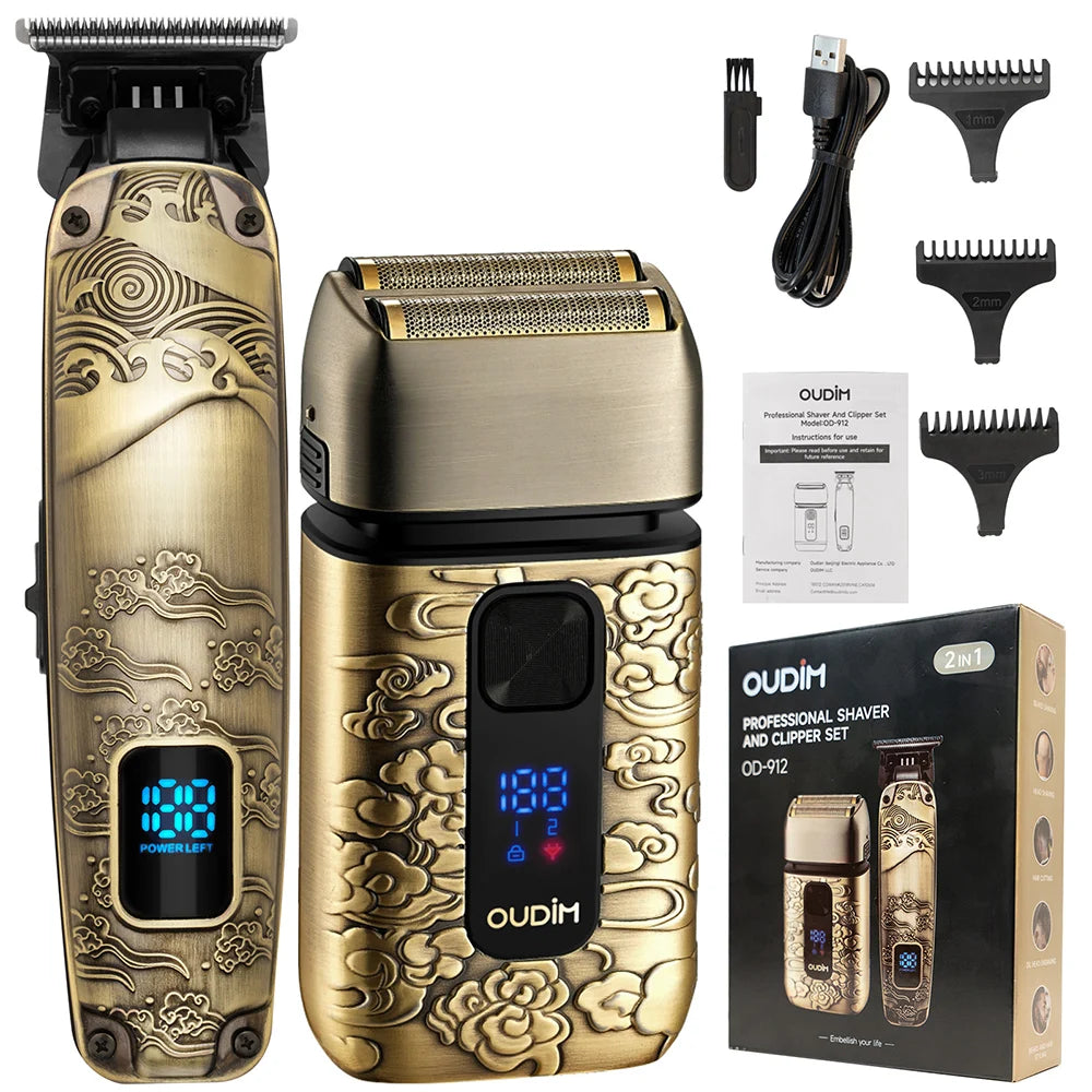 Foil Shavers for Men with Head Shaving, Beard Trimmer, Mustache Grooming Kit, Bald Head Shavers  and  and Haircutting
