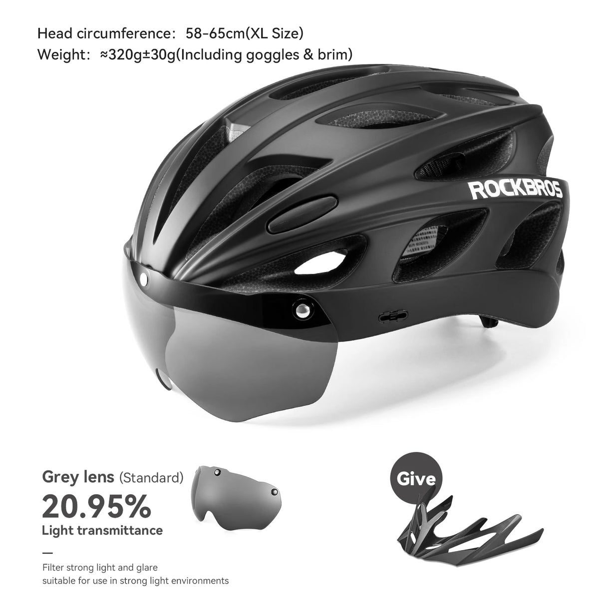 ROCKBROS Cycling Helmet with Padding