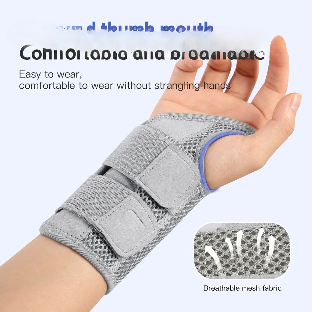 Wrist Brace for Carpal Tunnel Support with Splints Hand Support for Arthritis Tendonitis Sprain Injuries Wrist Pain 1PC Left /Right available