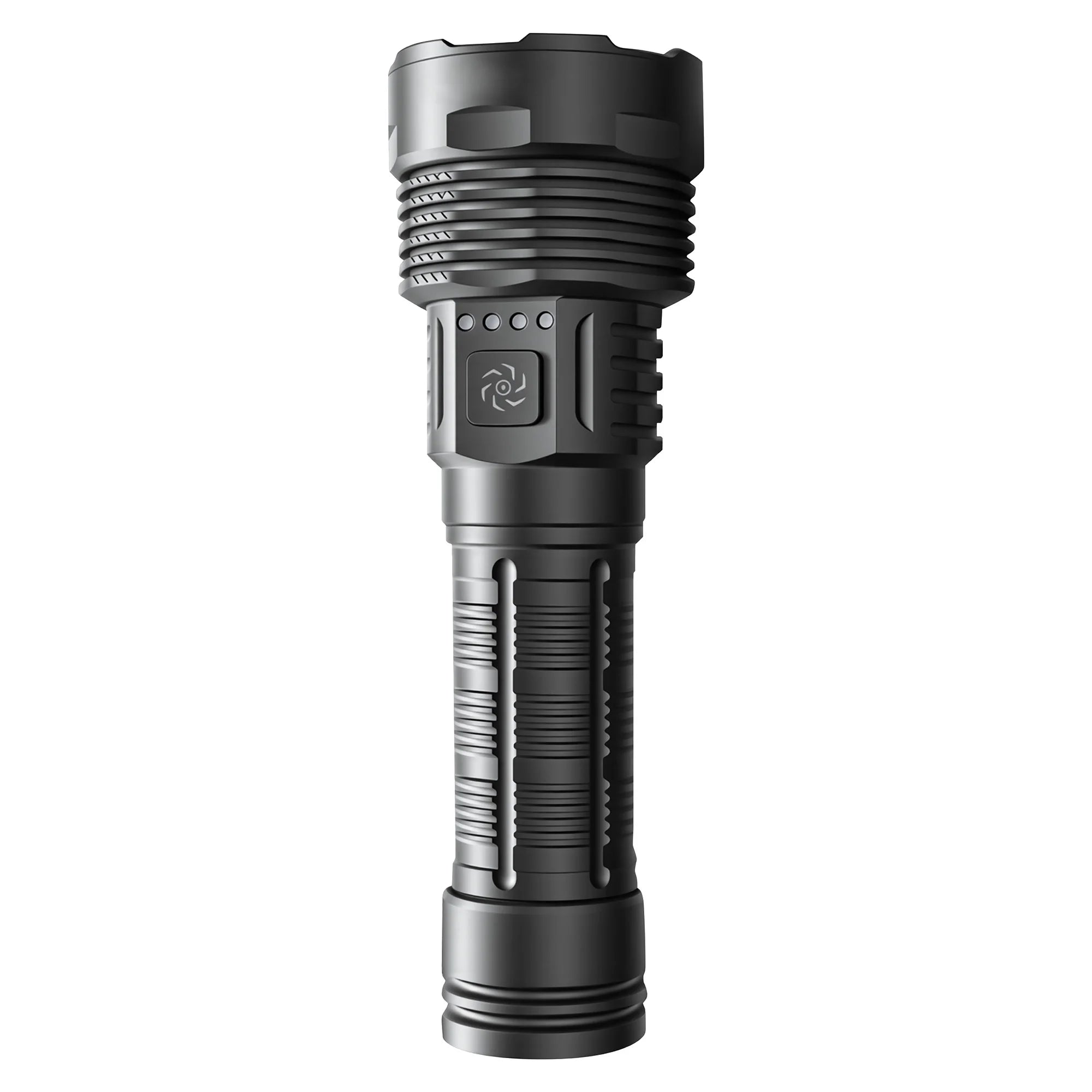 5000LM High Lumens Tactical Flashlight, 12H Runtime, Rechargeable, Battery Indicator for Camping, Emergency
