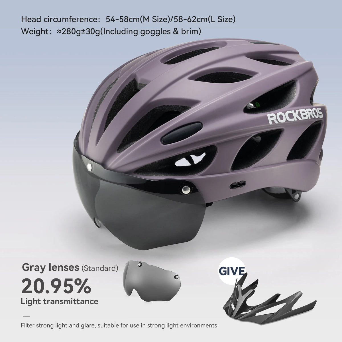 ROCKBROS Cycling Helmet with Padding